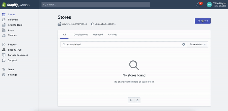 How to request collaborator access to a Shopify store